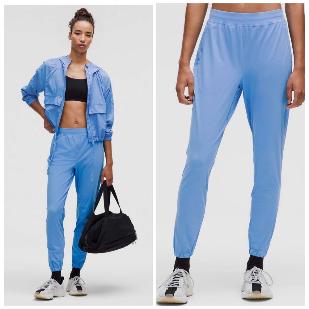Lululemon Adapted State High-Rise Jogger Pool Party Blue Size 8 Regular NWT